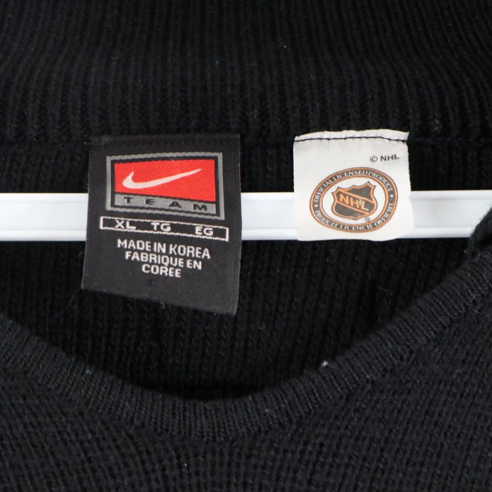 Nike Detroit Red Wings Hockey Jersey Sweater Black - Picture 6 of 10